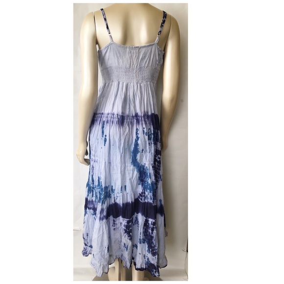 Coline ♥️ Tie Dye Empire Waist Maxi Dress - Picture 5 of 7
